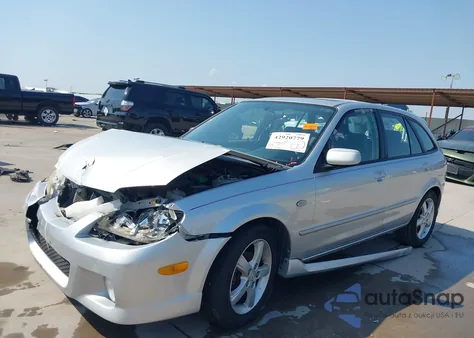 2003 Mazda Protege5 Base (M5) из США, поврежденный, VIN JM1BJ245031208787